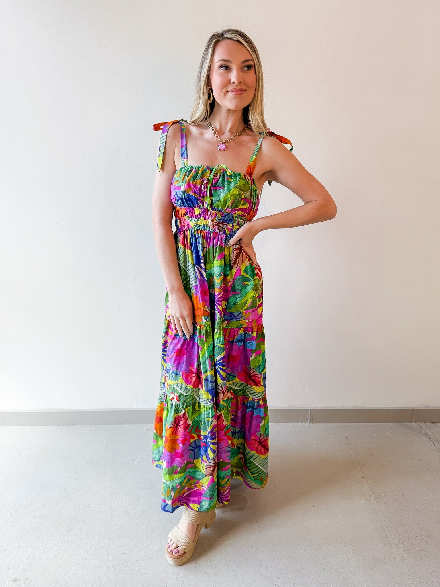 Sunshine Rio Strapless Dress