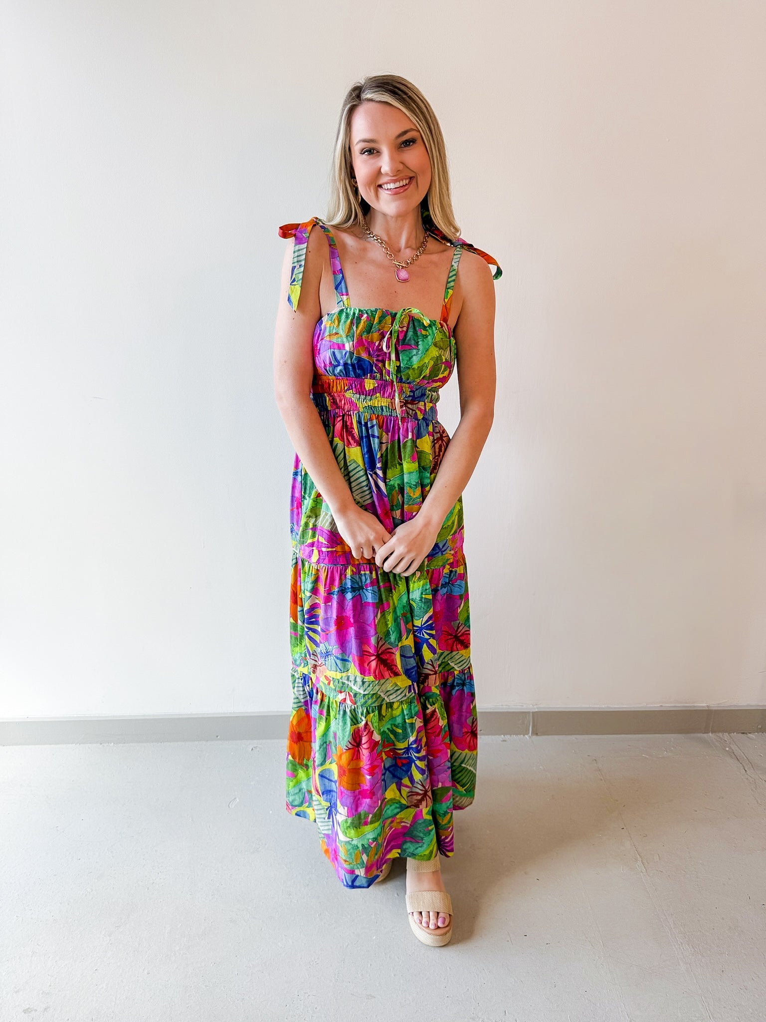 Sunshine Rio Strapless Dress