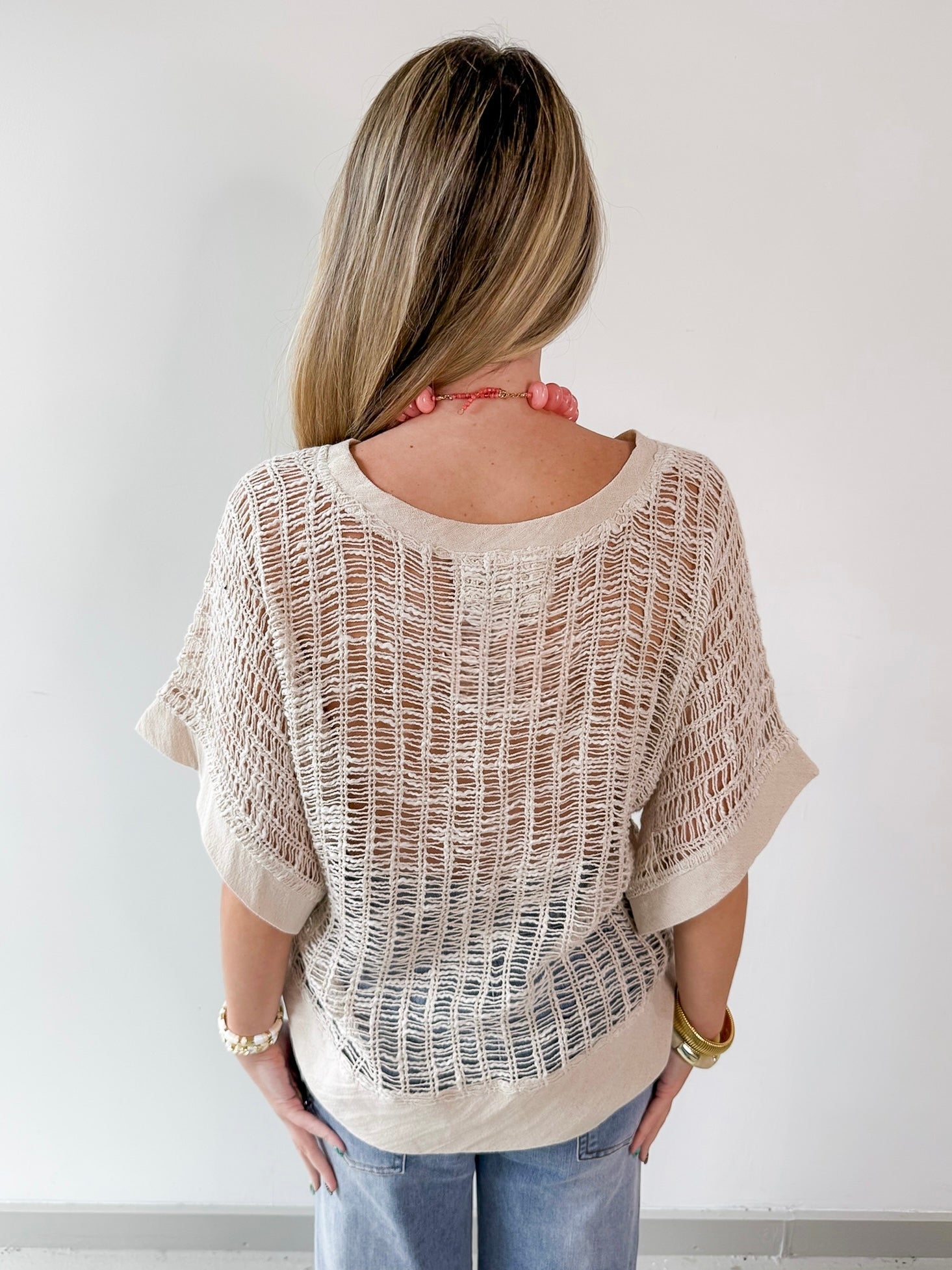Textured Knit Top