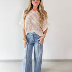 Textured Knit Top