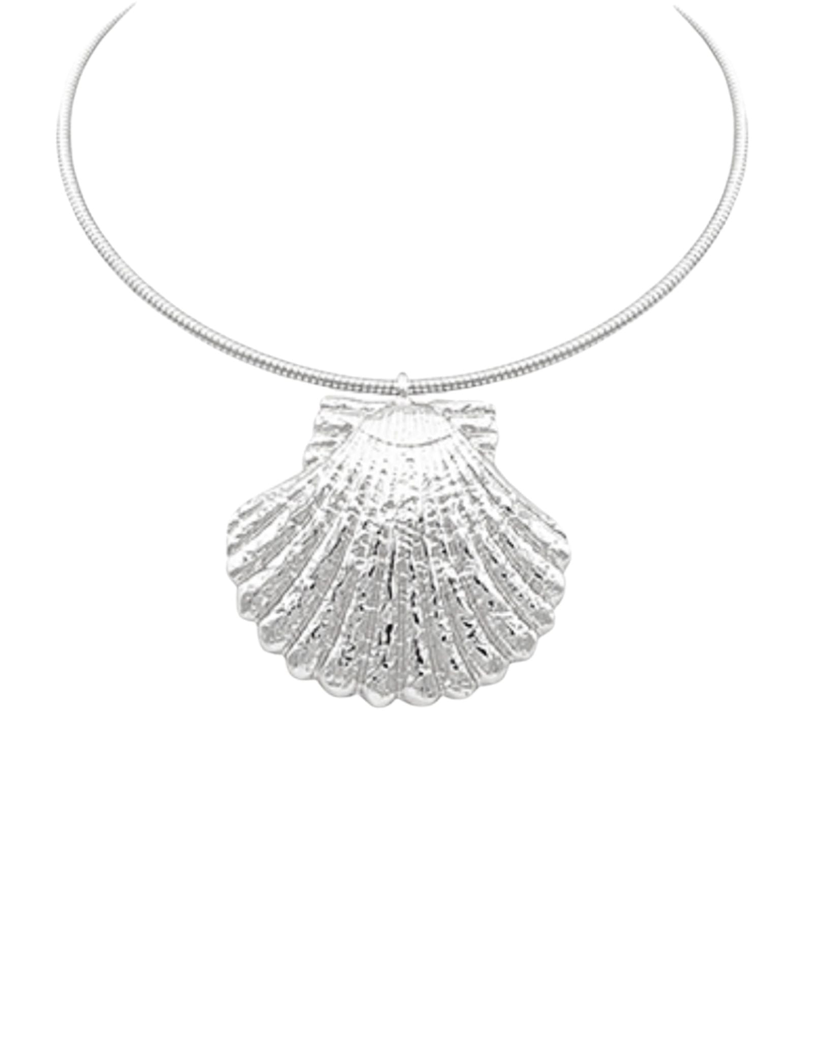 Textured Shell Wire Choker
