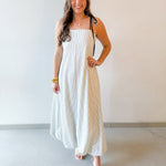 Textured Stripe Bubble Hem Dress