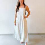 Textured Stripe Bubble Hem Dress