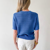 Textured Sweater Knit Top