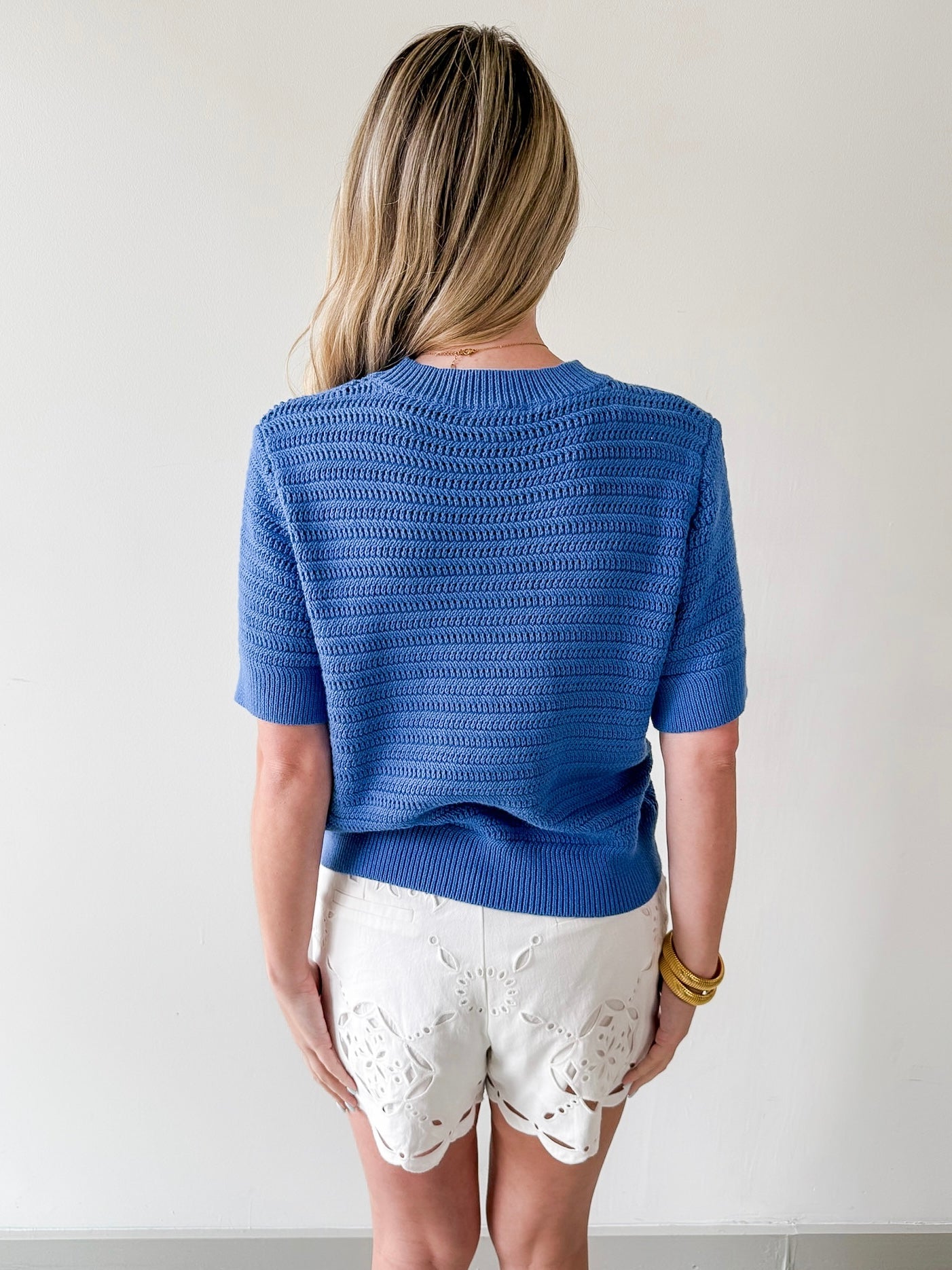 Textured Sweater Knit Top