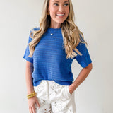 Textured Sweater Knit Top