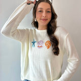 'The Sea' Graphic Sweater