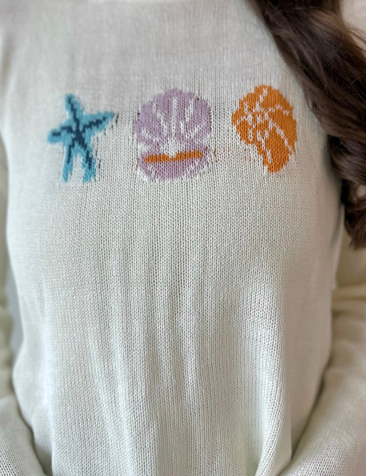 'The Sea' Graphic Sweater