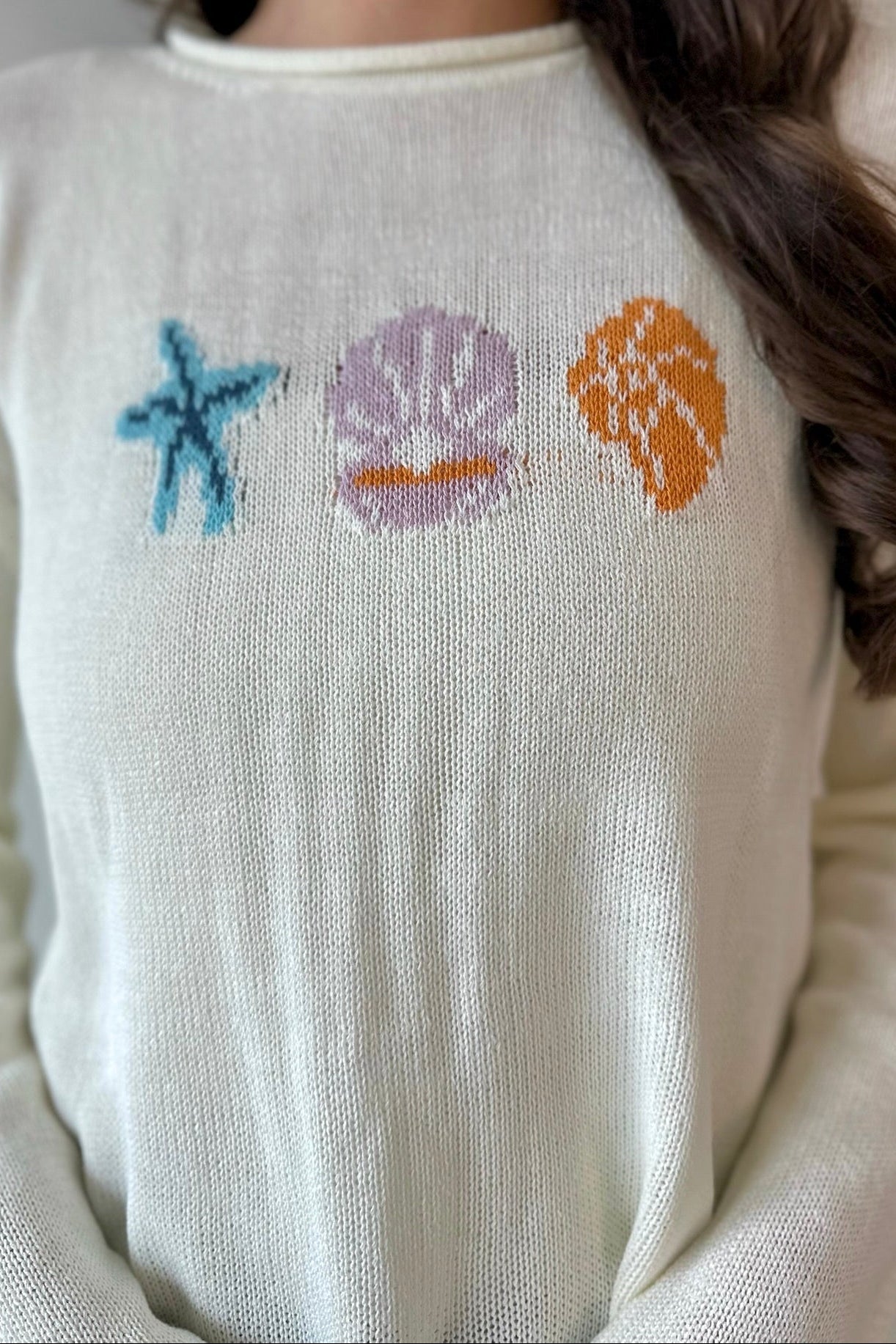 'The Sea' Graphic Sweater