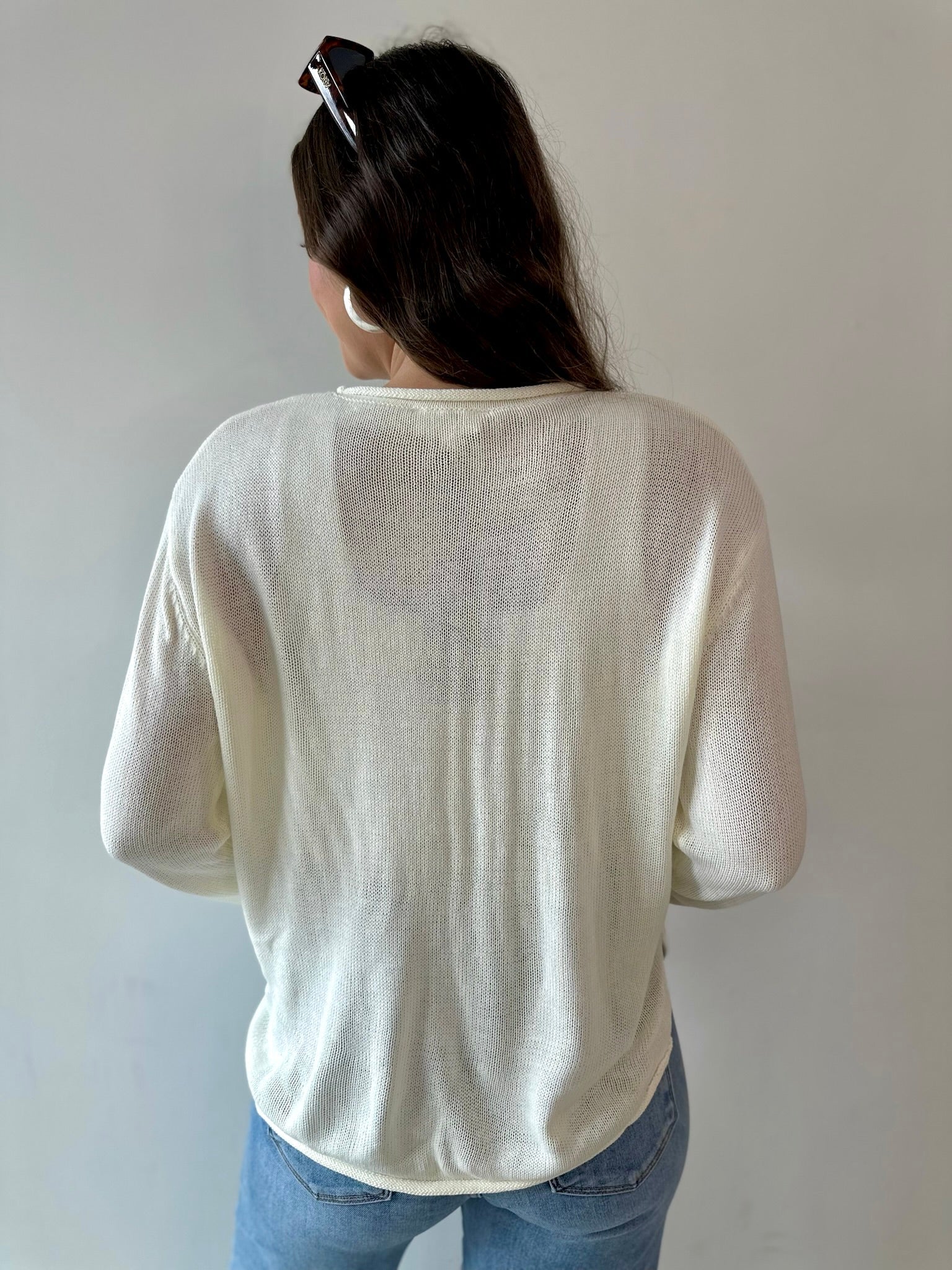 'The Sea' Graphic Sweater