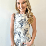 Toile Blouse With Dart