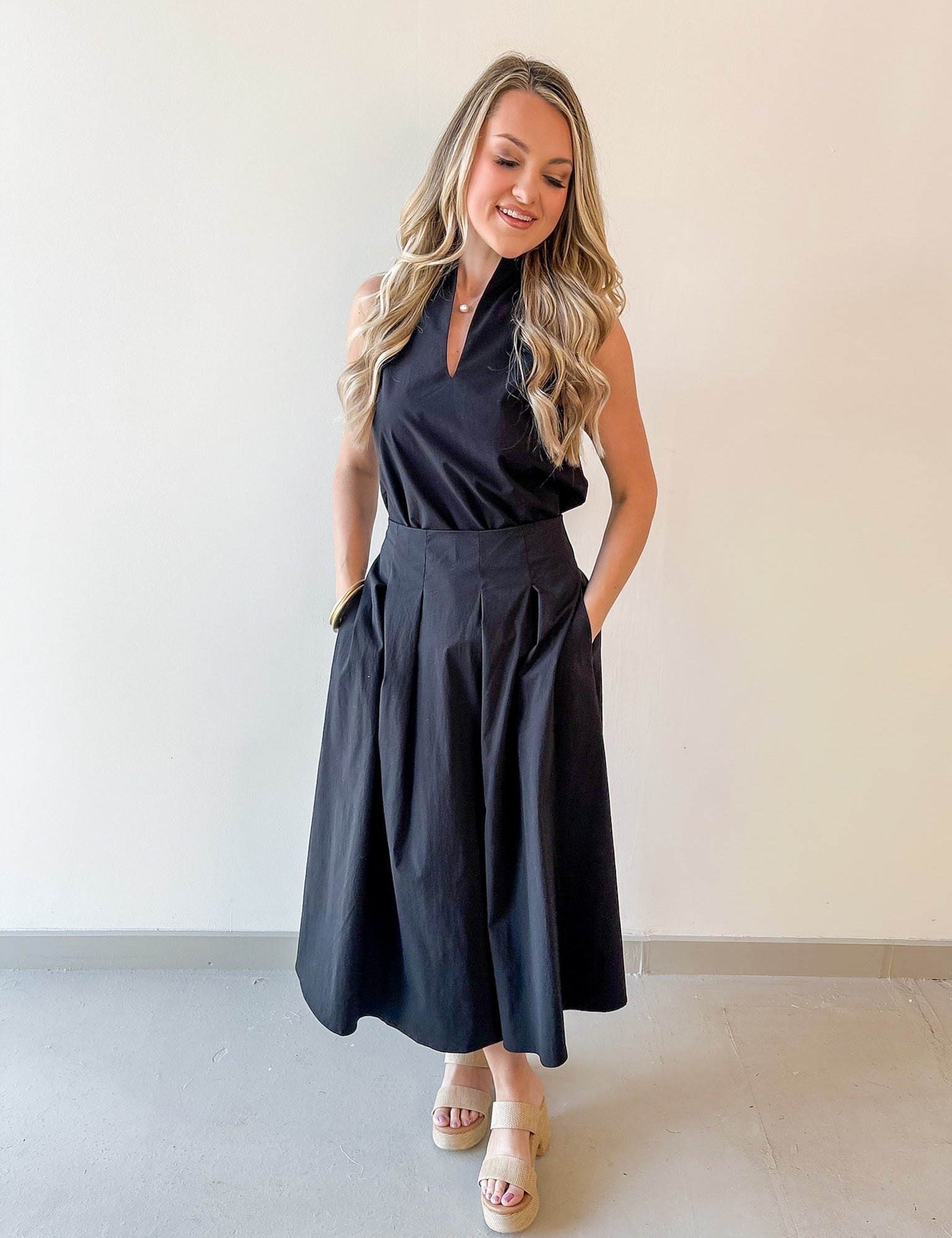 Toni Pleated Skirt