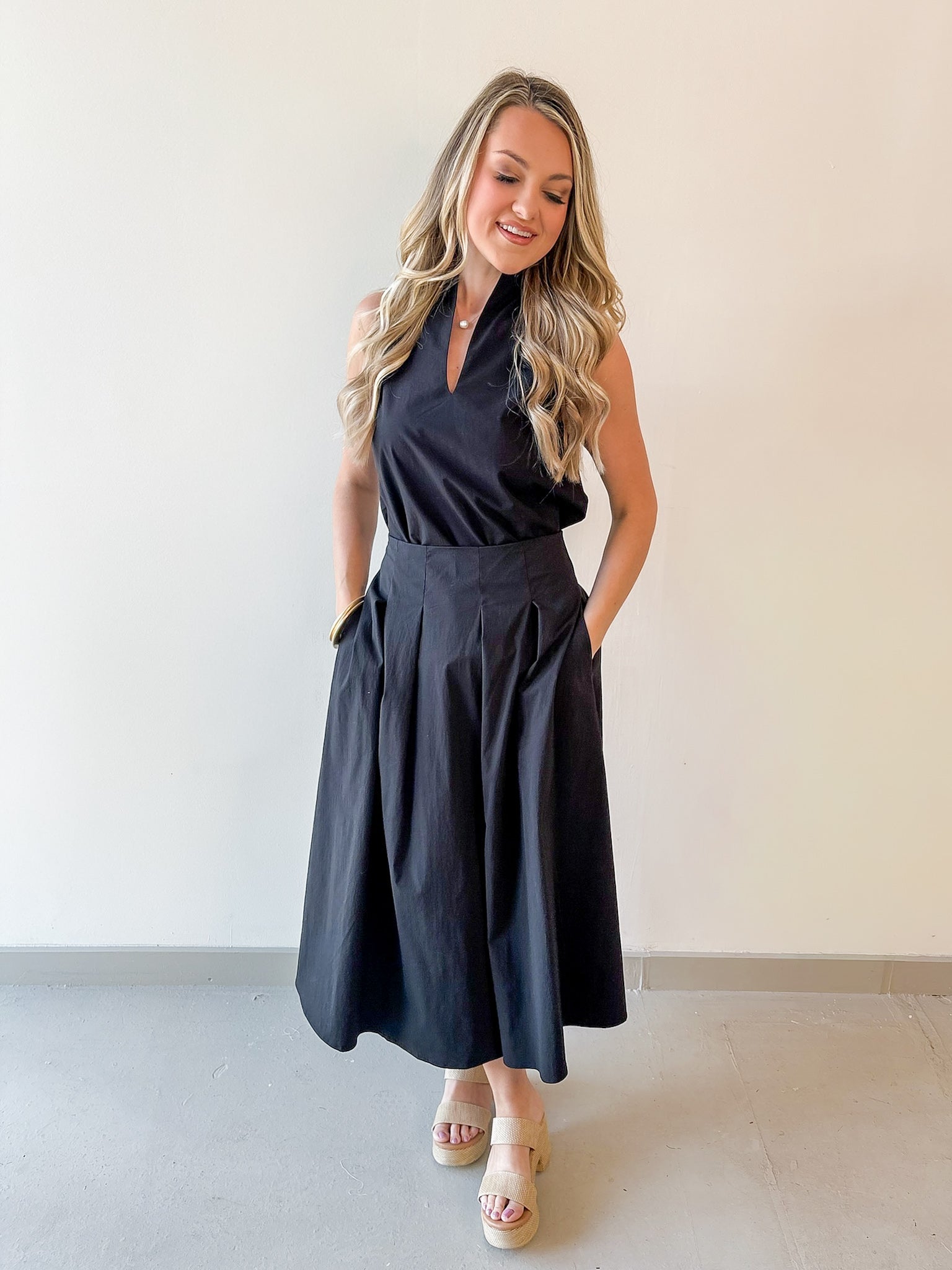 Toni Pleated Skirt
