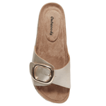 Tops Buckle Sandal - Gold