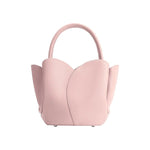 Tulip Vegan Leather Handle Bag