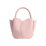 Tulip Vegan Leather Handle Bag