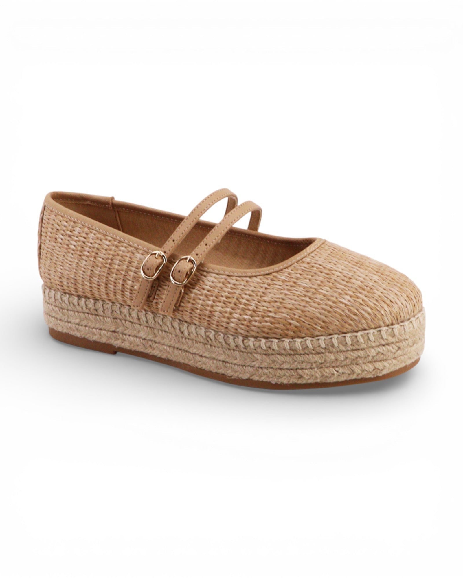 Tulum Mary Jane - Natural Raffia