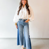 Two tone Denim Jeans