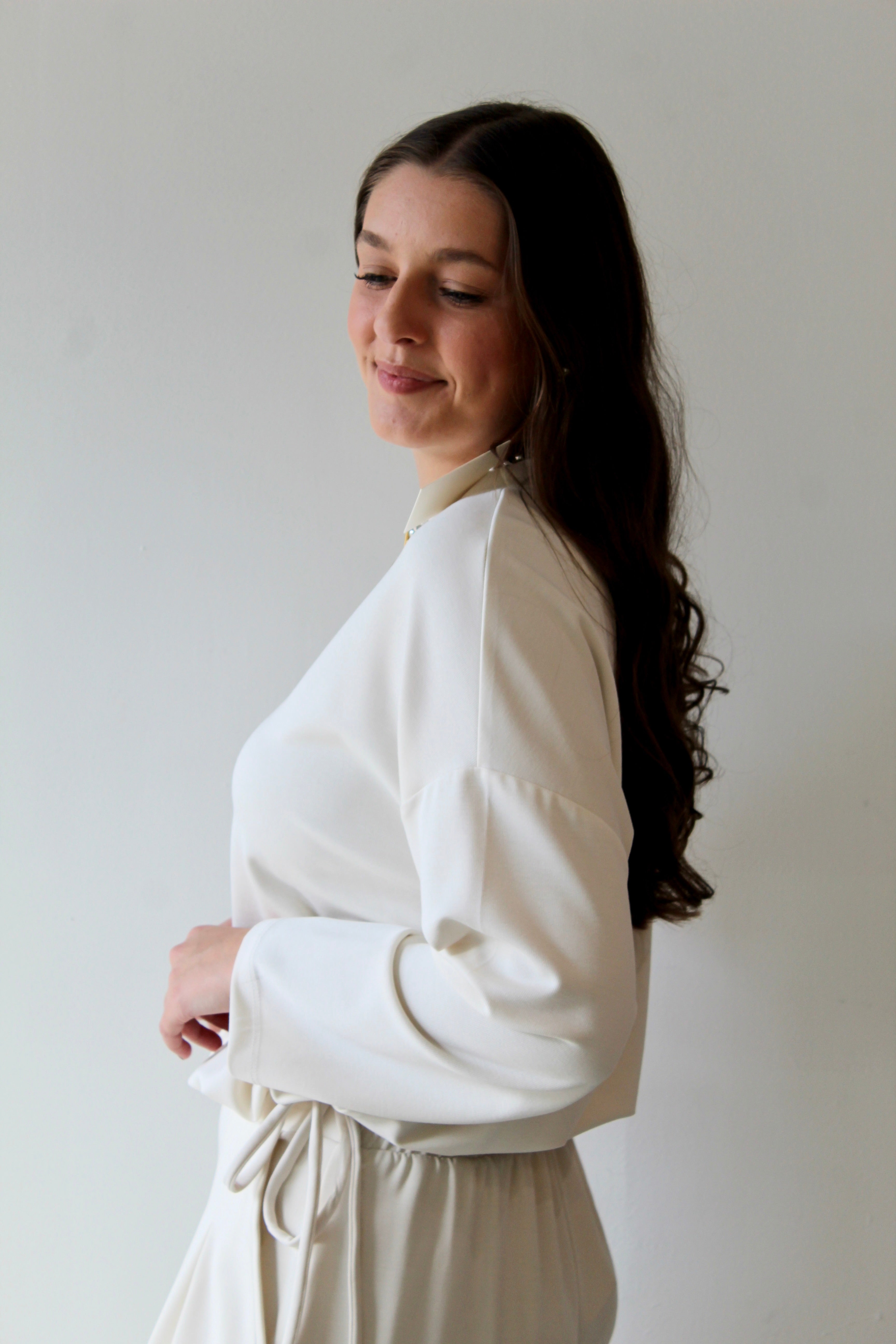 Ultimate Lounge Top and Pleated Wide Leg Pant Set