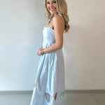 Valentines Embroidered Heart Dress