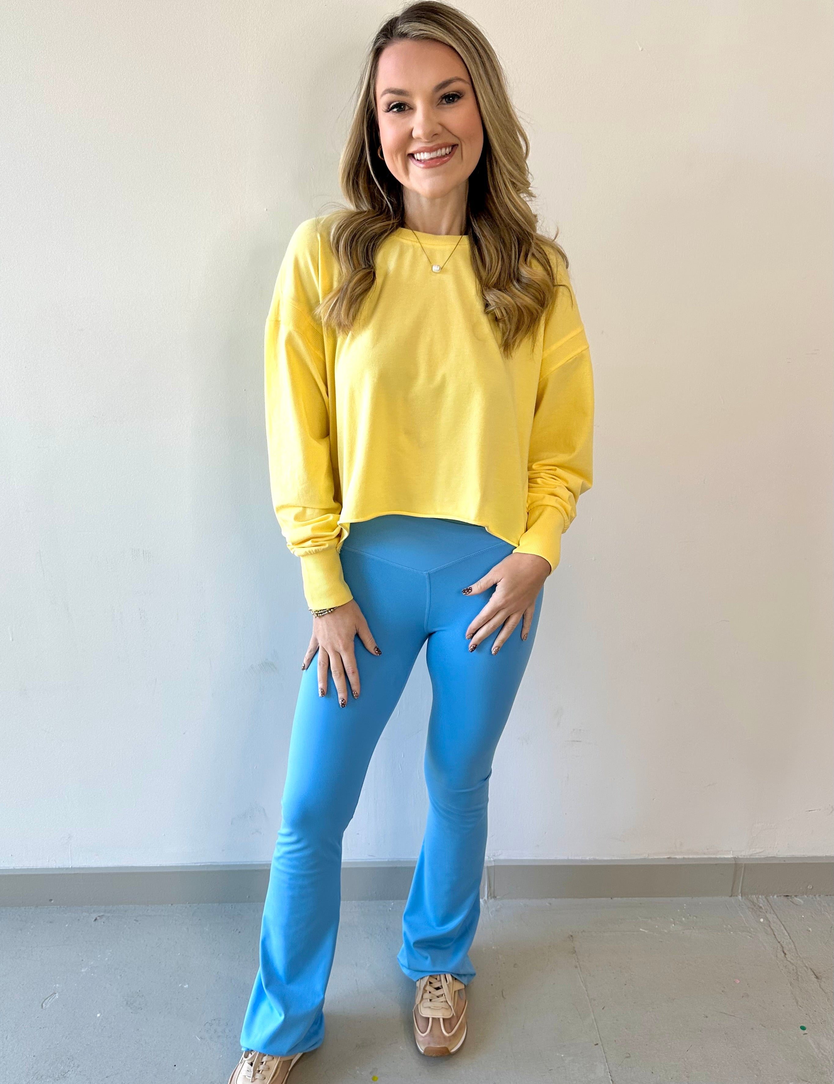 Venice Yoga Pants - Denim Drift