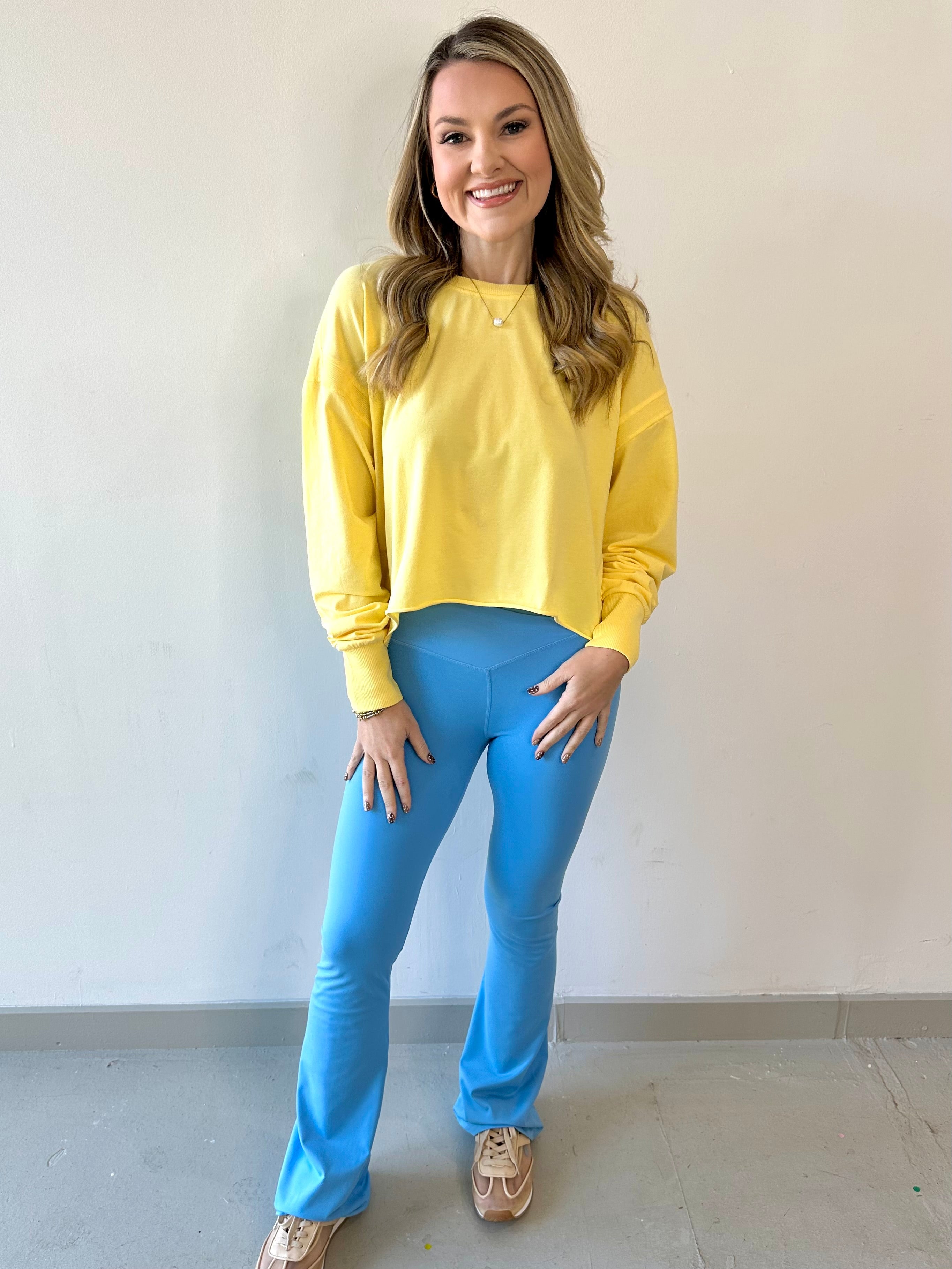 Venice Yoga Pants - Denim Drift