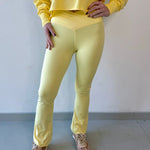 Venice Yoga Pants - Yellow Glow