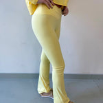 Venice Yoga Pants - Yellow Glow