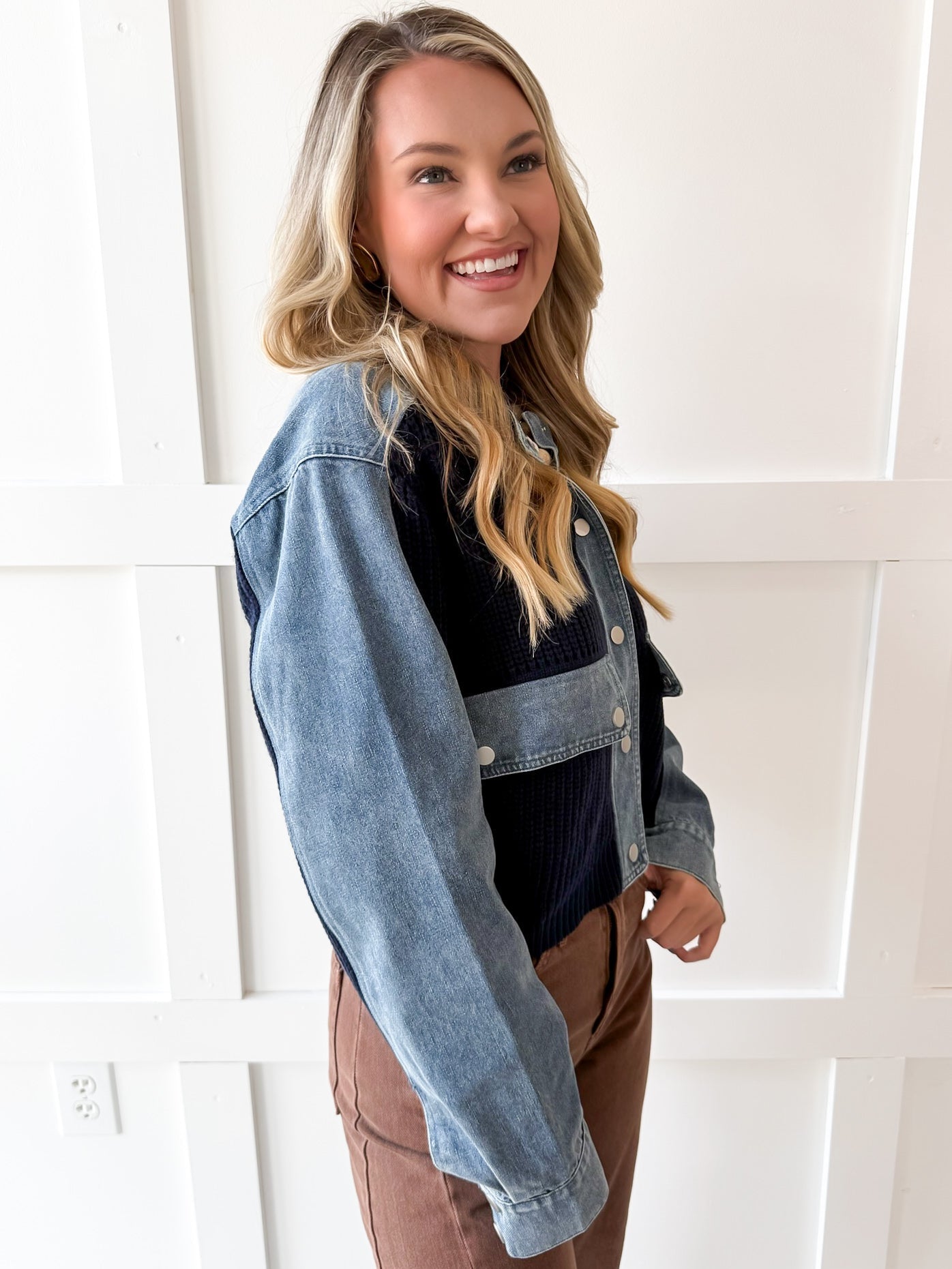 Wash Denim Jacket - Midnight