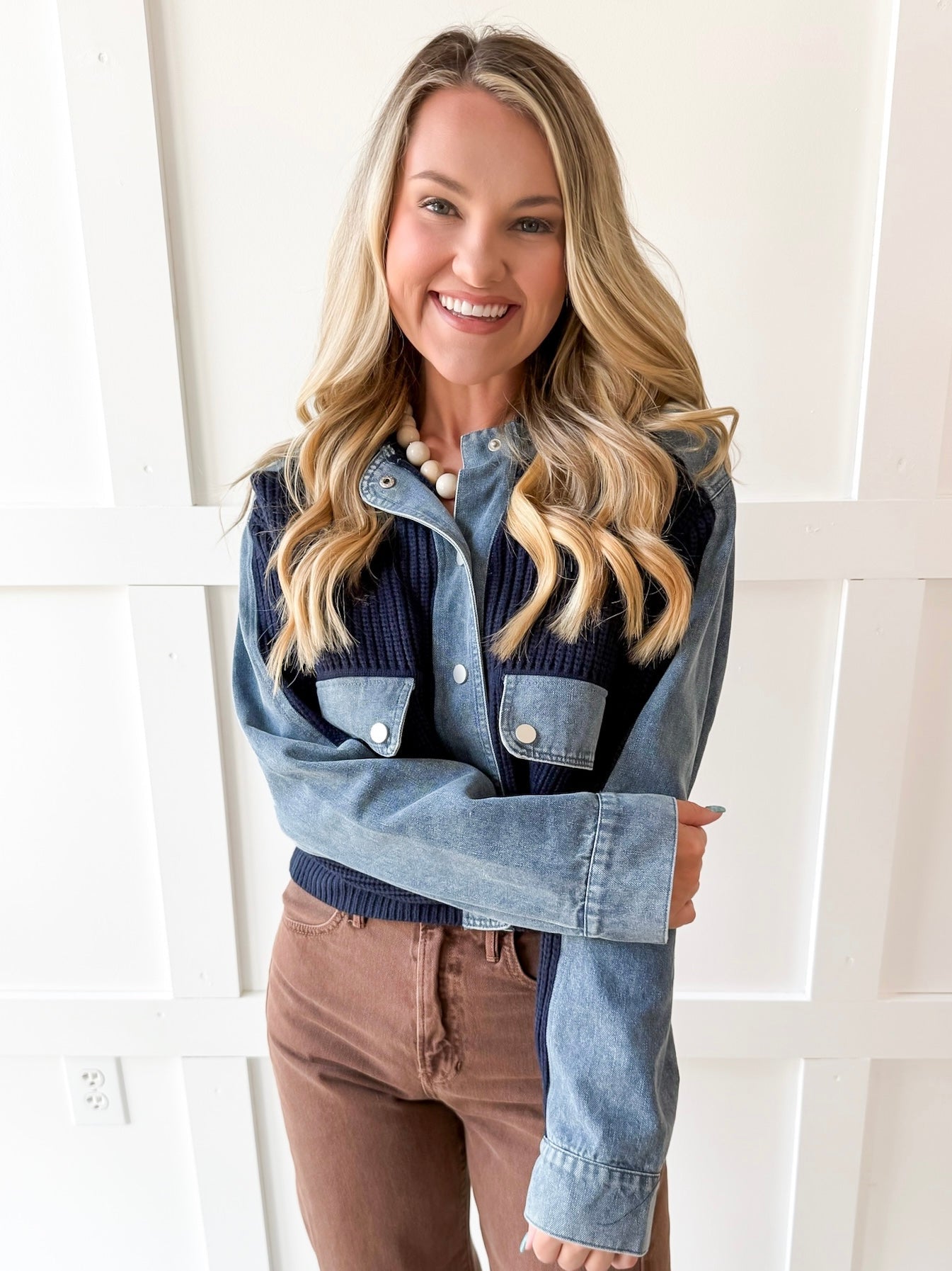 Wash Denim Jacket - Midnight