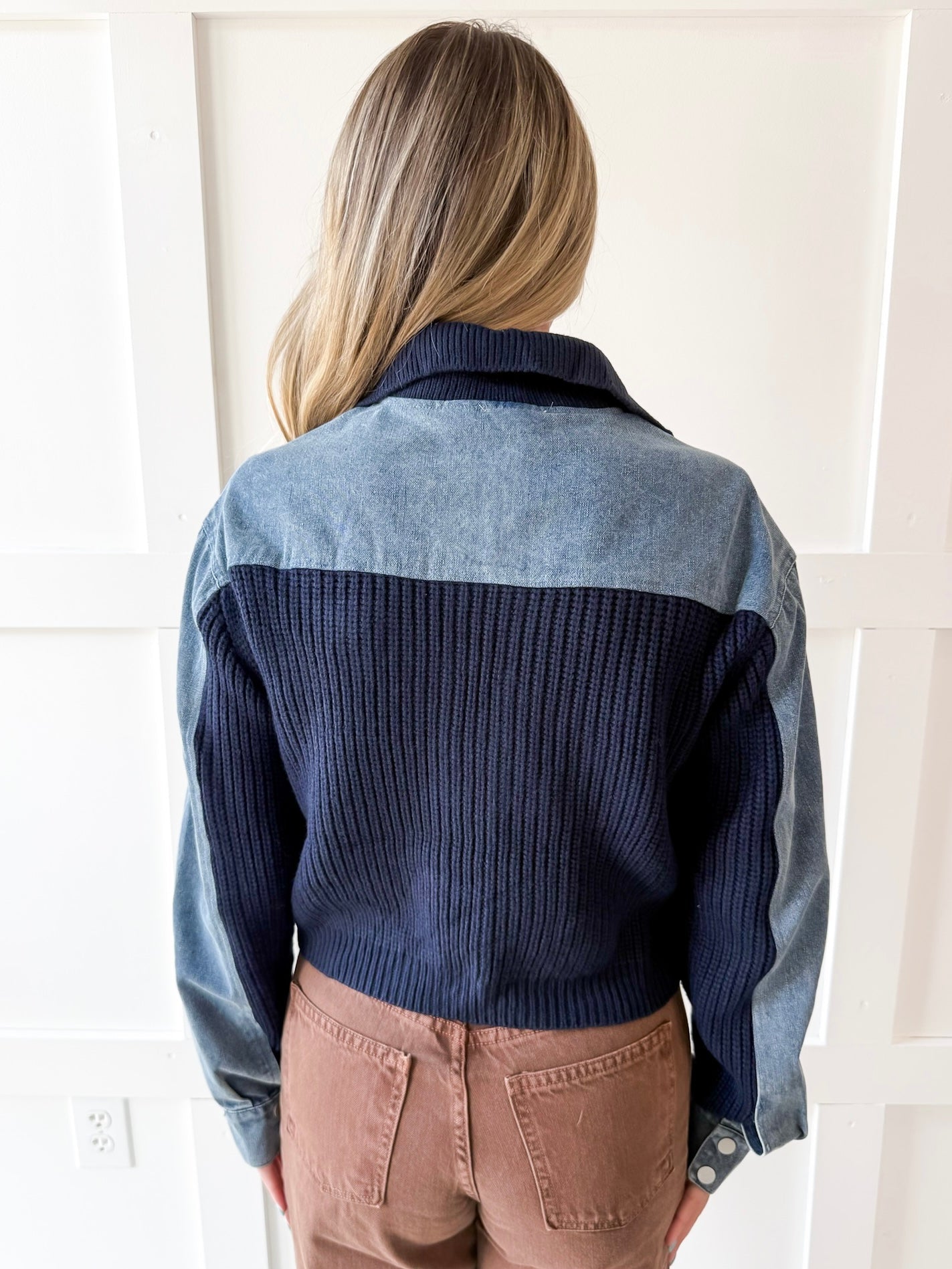 Wash Denim Jacket - Midnight