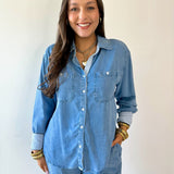 Washed Tencel Shirt - Chambray