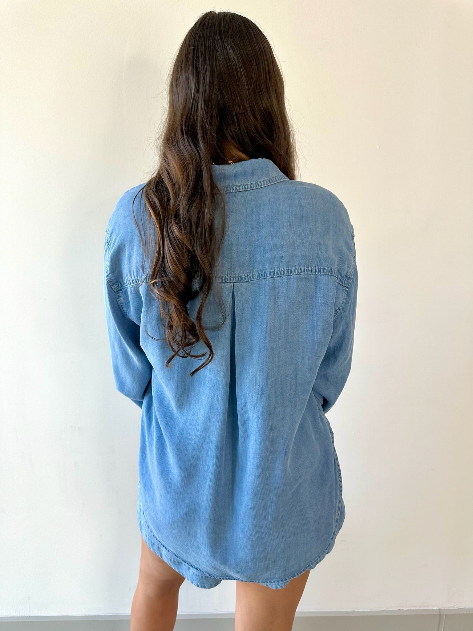 Washed Tencel Shirt - Chambray