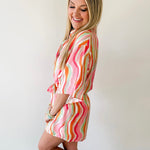 Wavy Stripe Romper