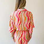 Wavy Stripe Romper