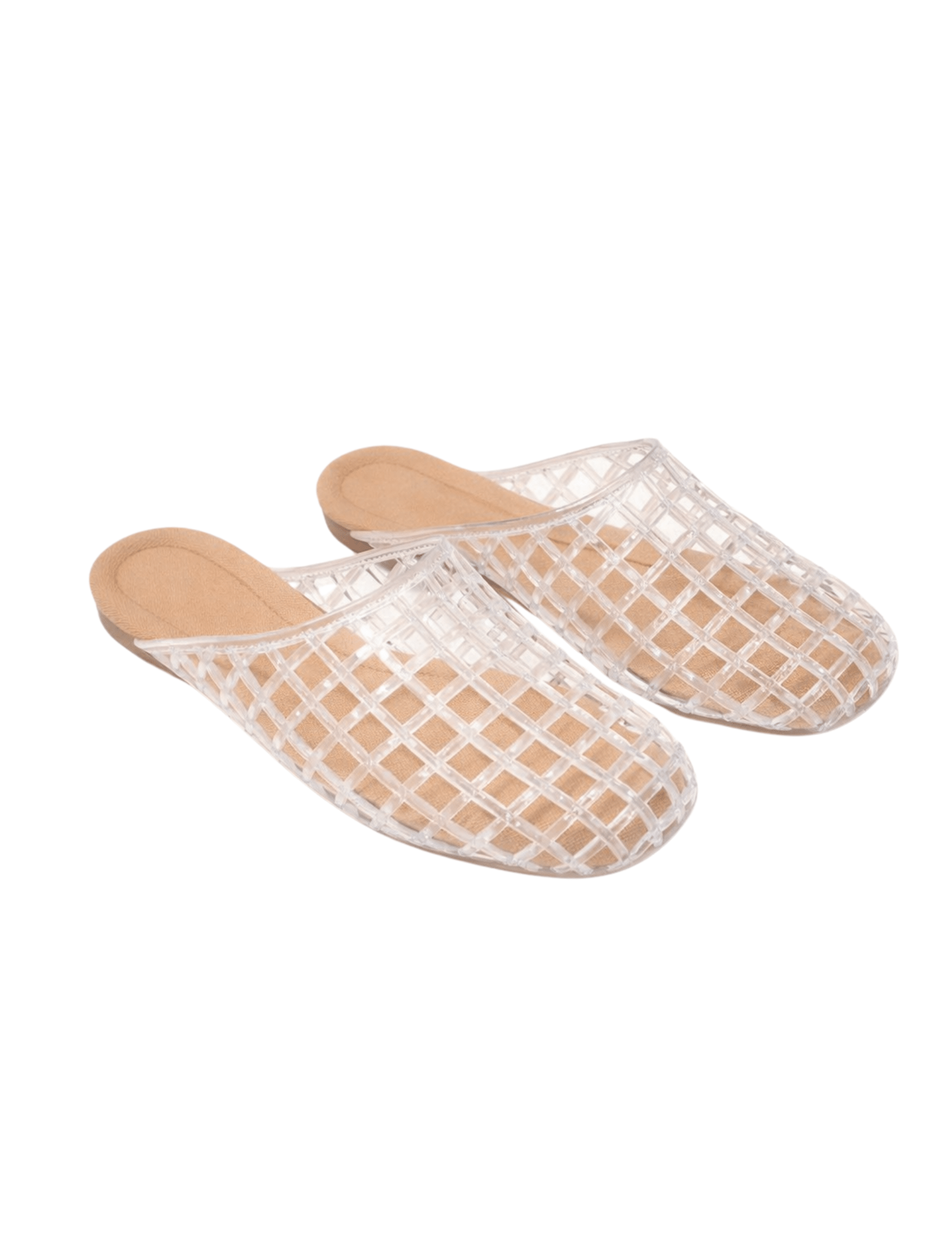 Wayne Mesh Sandal Clear