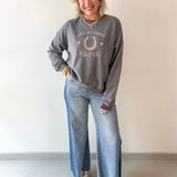 Western Not My First Rodeo Sweater