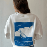 White Nantucket Sweatshirt
