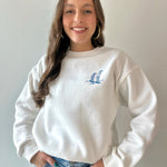 White Nantucket Sweatshirt