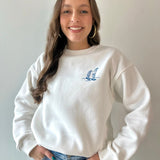 White Nantucket Sweatshirt
