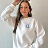 White Nantucket Sweatshirt