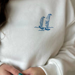 White Nantucket Sweatshirt