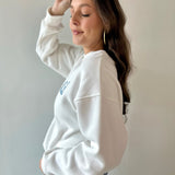 White Nantucket Sweatshirt