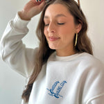 White Nantucket Sweatshirt
