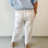 Wide Leg Gaucho Pants
