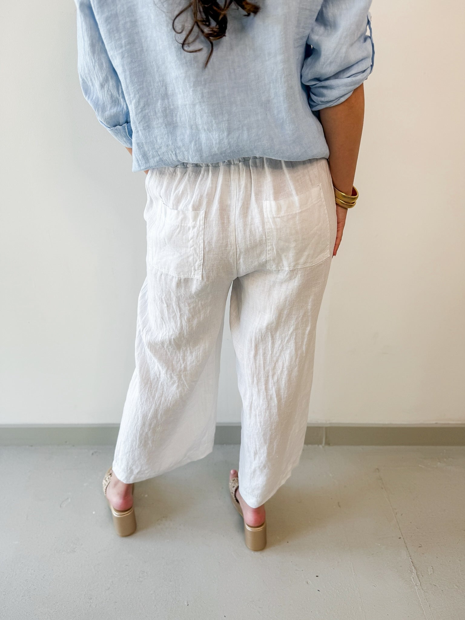 Wide Leg Gaucho Pants