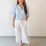Wide Leg Gaucho Pants