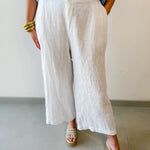 Wide Leg Gaucho Pants