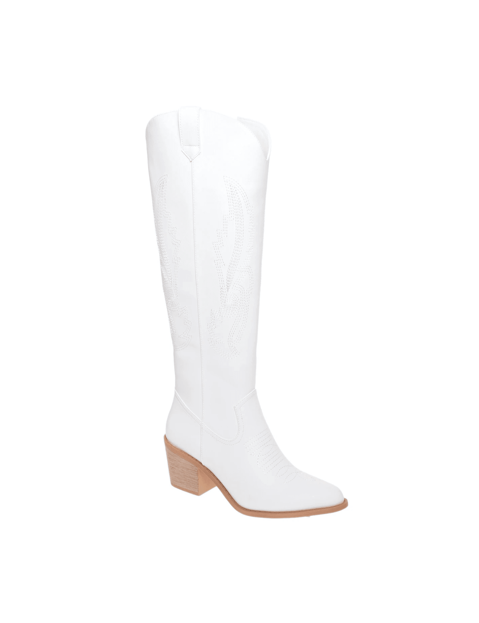 Wilder Pointed Toe Boot - White