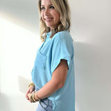 Woven Airflow Button Down Shirt